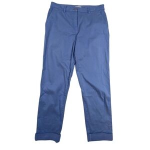 Joules Hesford‎ Blue Chinos – Women's US 8 UK 12 Ankle Crop Cotton Blend